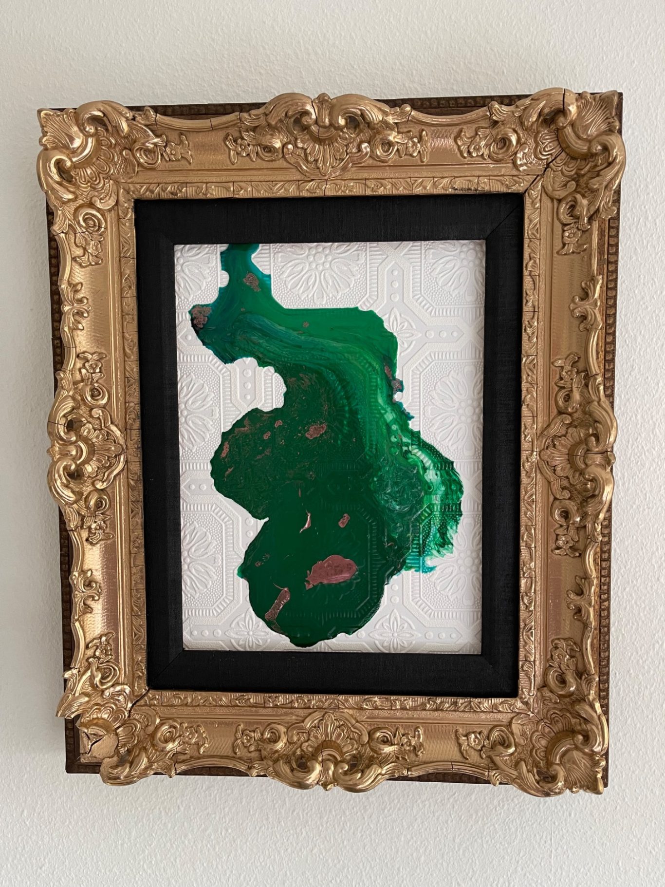 Al draagt een schilderij een gouden ring...